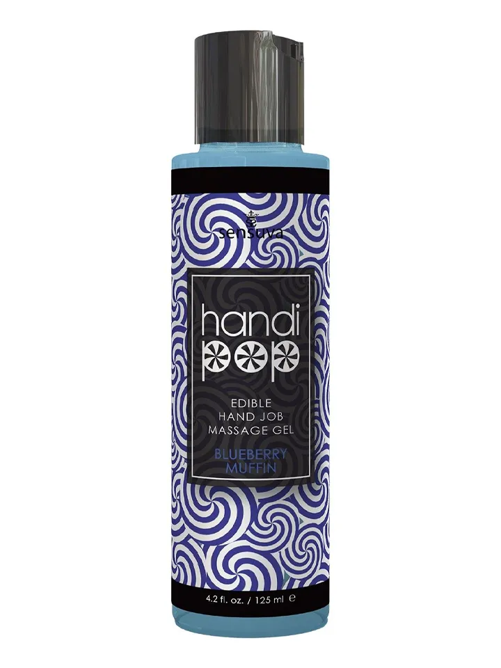 Edible Hand Job Massage Gel Blueberry Muffin 125 ml - Paraust jaukāk 1 [full]