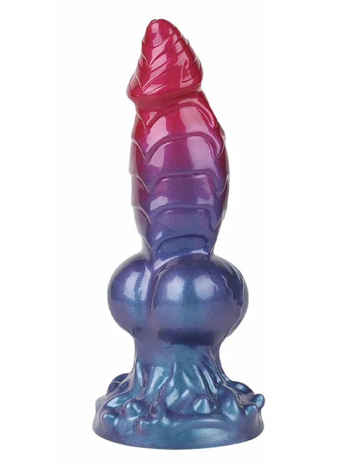 Eldritch Sentinel Rippled Monster Silicone Dildo 24 cm - Dragon dildo 1 [full]