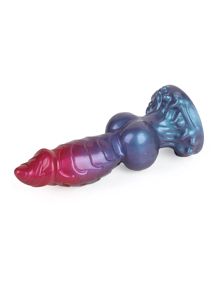 Eldritch Sentinel Rippled Monster Silicone Dildo 24 cm - Dragon dildo 2 [full]