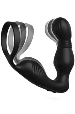 Elite Ass-Gasm Pro P-Spot Milker - Prostatas vibrators ar dzimumlocekļa gredzenu 1