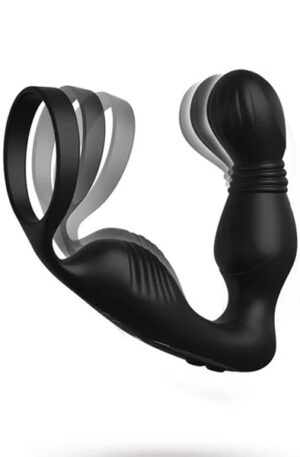 Elite Ass-Gasm Pro P-Spot Milker - Prostatas vibrators ar dzimumlocekļa gredzenu 1