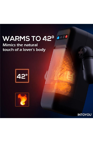 Elon Intelligent Masturbator With Heat, Up & Down Movement - Automātiskais masturbators 7