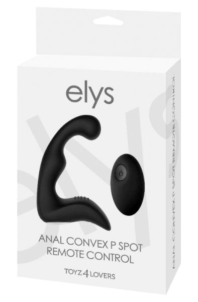 Elys Anal Convex P-spot Remote Control - Prostatas vibrators ar tālvadības pulti 4