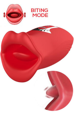 Ember Licking & Vibrating Mouth Shape Massager - Klitora stimulators 1