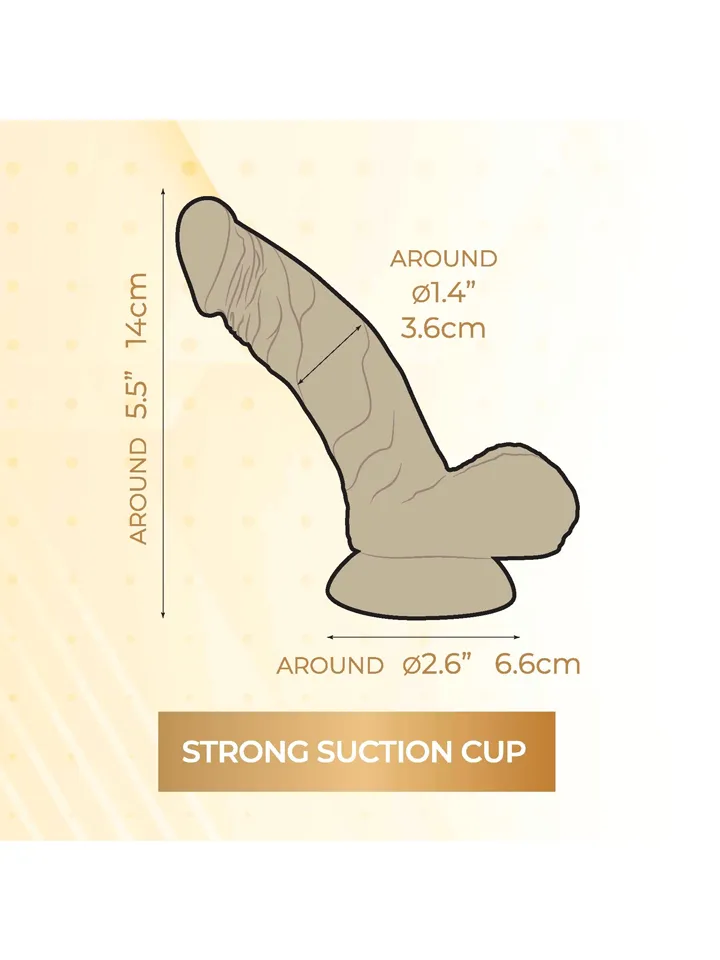 Emrys Dual Density Silicone Dildo 14 cm - Dildo 3 [full]