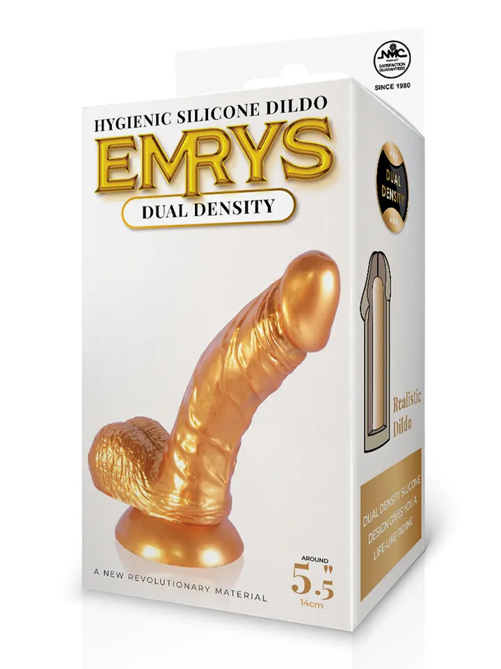 Emrys Dual Density Silicone Dildo 14 cm - Dildo 4 [full]