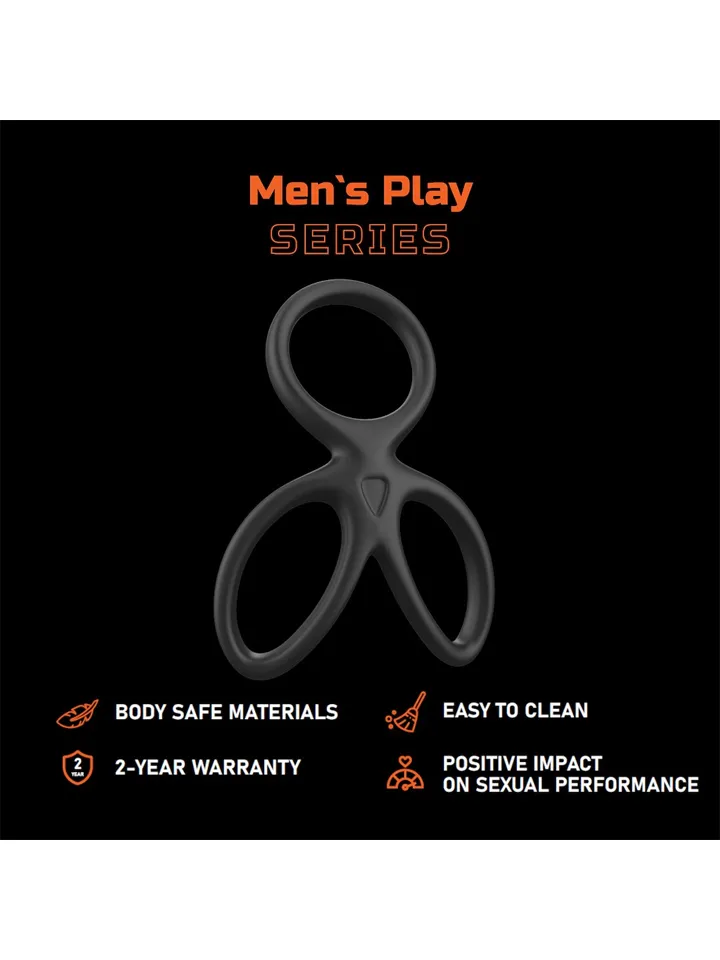 Erection Ring For Penis & Balls - Dzimumlocekļa un sēklinieku maisiņa gredzeni 2 [full]