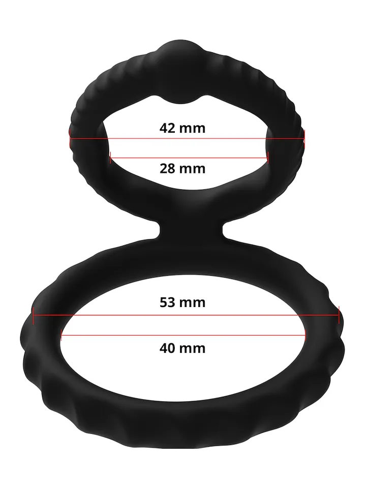 Erection Ring For Penis & Balls - Dzimumlocekļa un sēklinieku maisiņa gredzeni 2 [full]