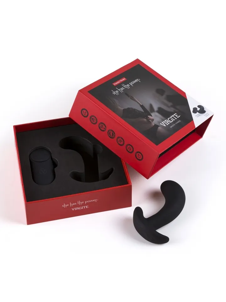 Ergonomic Prostate Vibrator With Remote - Prostatas vibrators 3 [full]