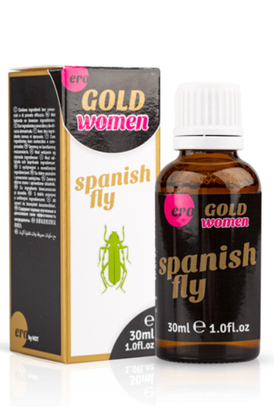 Ero Spanish Fly Women Gold Strong 30ml - Stimulējošs uztura bagātinātājs sievietēm 2