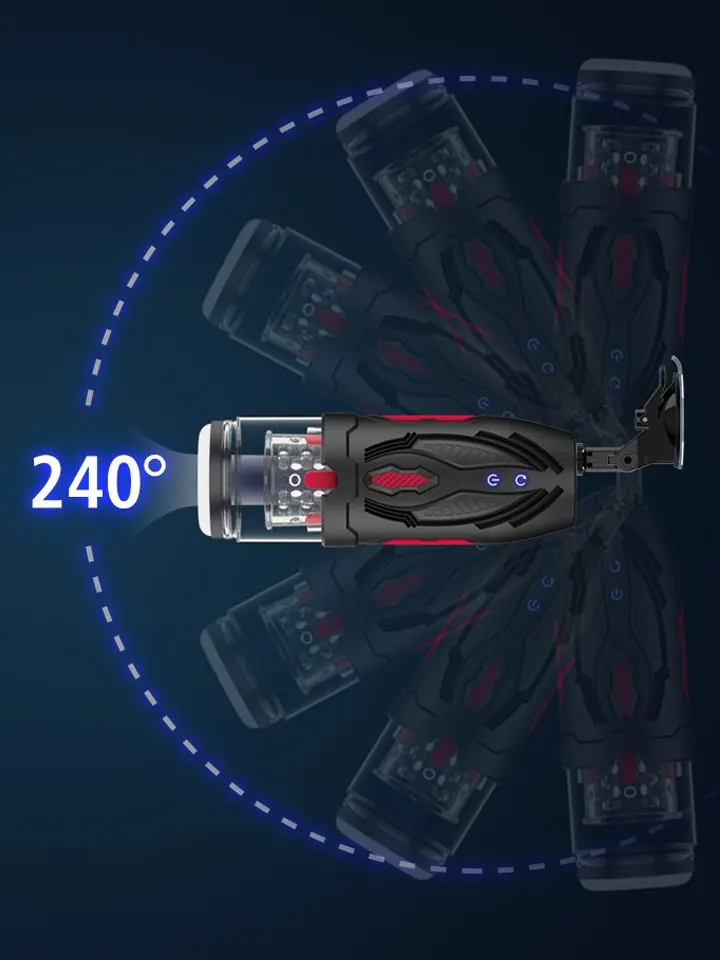 Erospace B1 Thrusting & Rotating Masturbator - Automātiskais masturbators 4 [full]