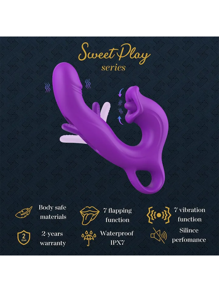 Erospace G-spot Vibrator With Clitoral Stimulation - Vibrators 2 [full]