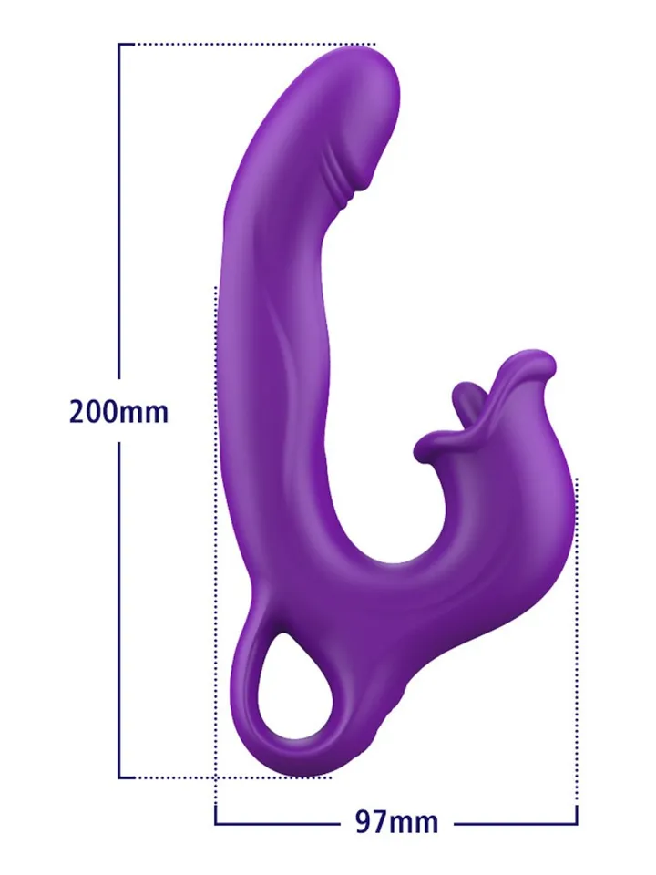 Erospace G-spot Vibrator With Clitoral Stimulation - Vibrators 6 [full]