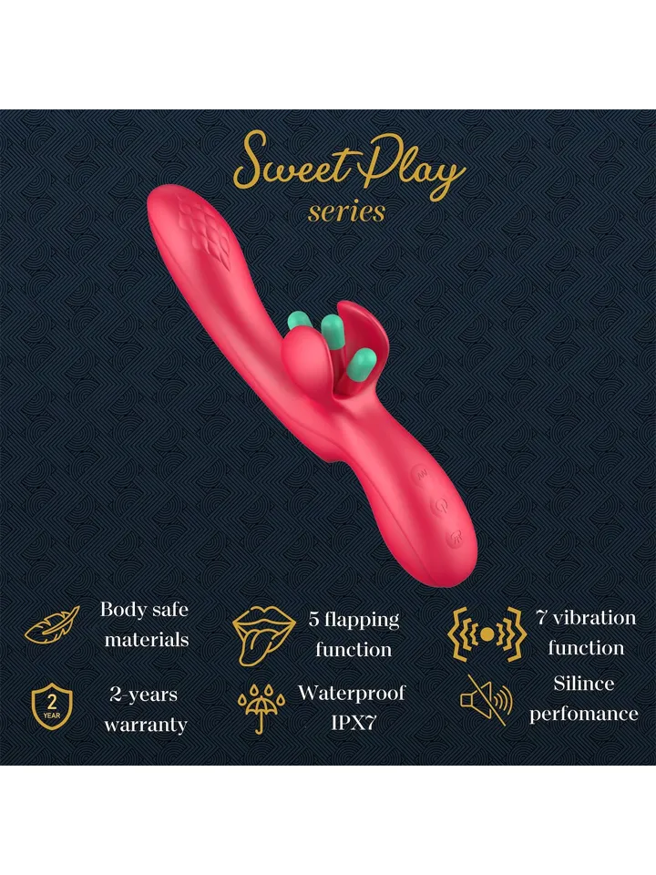 Erospace G-spot Vibrator With Moving Tongue - Trušu vibrators 2 [full]