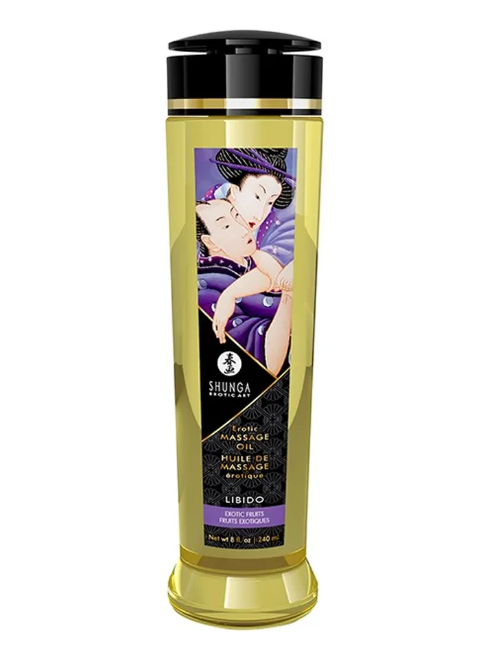 Erotisk Massage Oil Exotic Fruits 240 ml - Masāžas eļļas uz eļļas bāzes 2 [full]