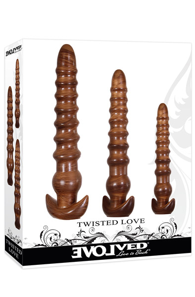 Evolved Twisted Love Plug Set - Anālā spraudņa komplekts 3