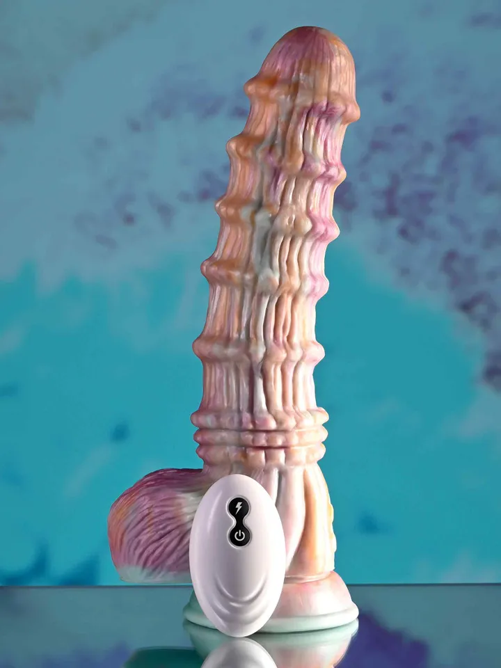 Evolved Vibrating Fantasy Dildo 27,6 cm - Dragon dildo 1 [full]