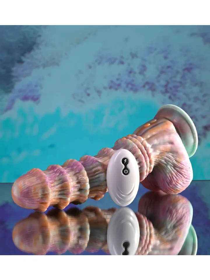 Evolved Vibrating Fantasy Dildo 27,6 cm - Dragon dildo 2 [full]