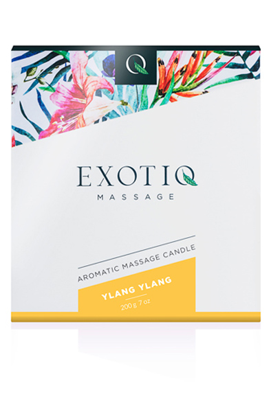 Exotiq Massage Candle Ylang Ylang 200g - Masāžas sveces 2