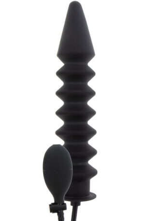 Extreme Inflatable Ribbed Plug 38 cm - Piepūšams anālais spraudnis 1