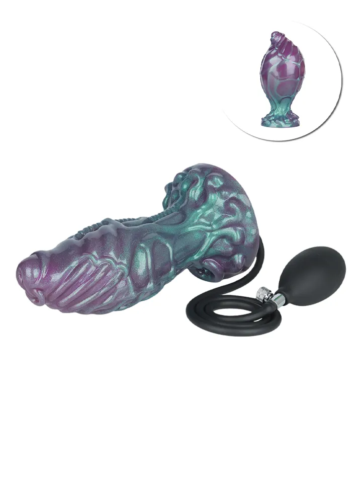 Fantasy Beast Inflatable Butt Plug 20 cm - Piepūšams anālais spraudnis 1 [full]