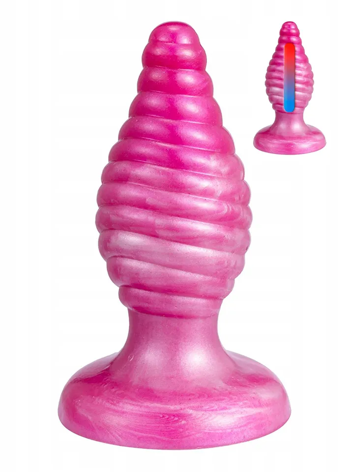 Fantasy Plugs Liquid Silicone Cherry - Anālais spraudnis 1 [full]