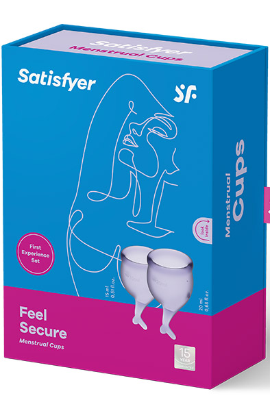 Feel Secure Menstrual Cup Purple - Menstruāciju krūzes 3