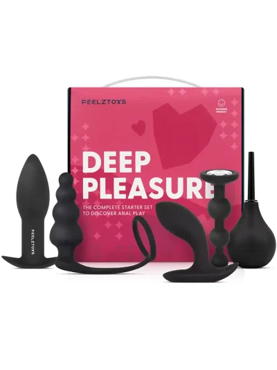 FeelzToys Deep Pleasure Anal Kit - Anālā spraudņa komplekts 7