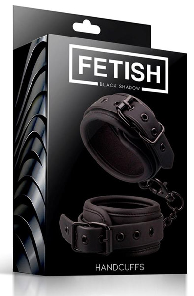 Fetish Black Shadow Handcuffs - Rokudzelži 3