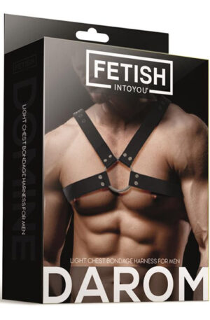 Fetish Darom Light Chest Bondage Harness - Bondage sele 1