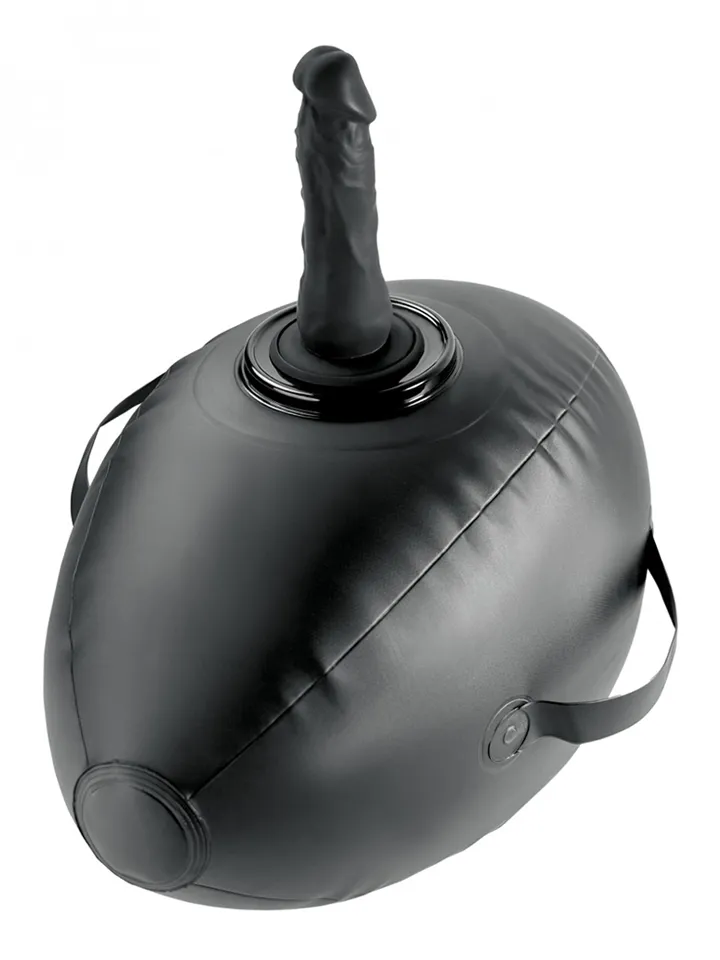 Fetish Fantasy Body Dock Inflatable Love Ball - Piepūšamais sēdeklis ar dildo 1 [full]