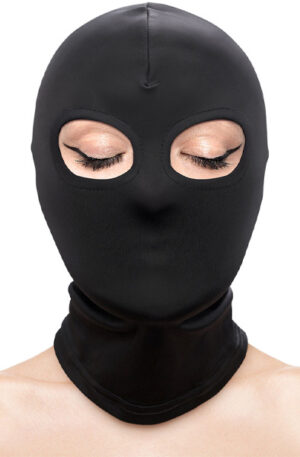 Fetish & Fashion Eyes Hood Black - BDSM maska 1