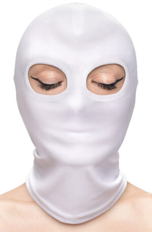 Fetish & Fashion Eyes Hood White - BDSM maska 1