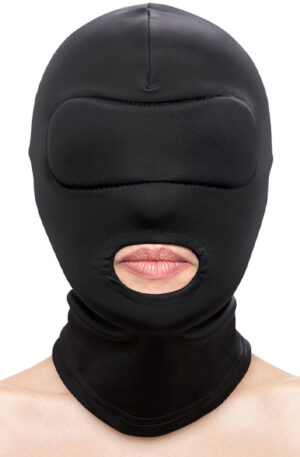 Fetish & Fashion Mouth Hood Black - BDSM maska 1