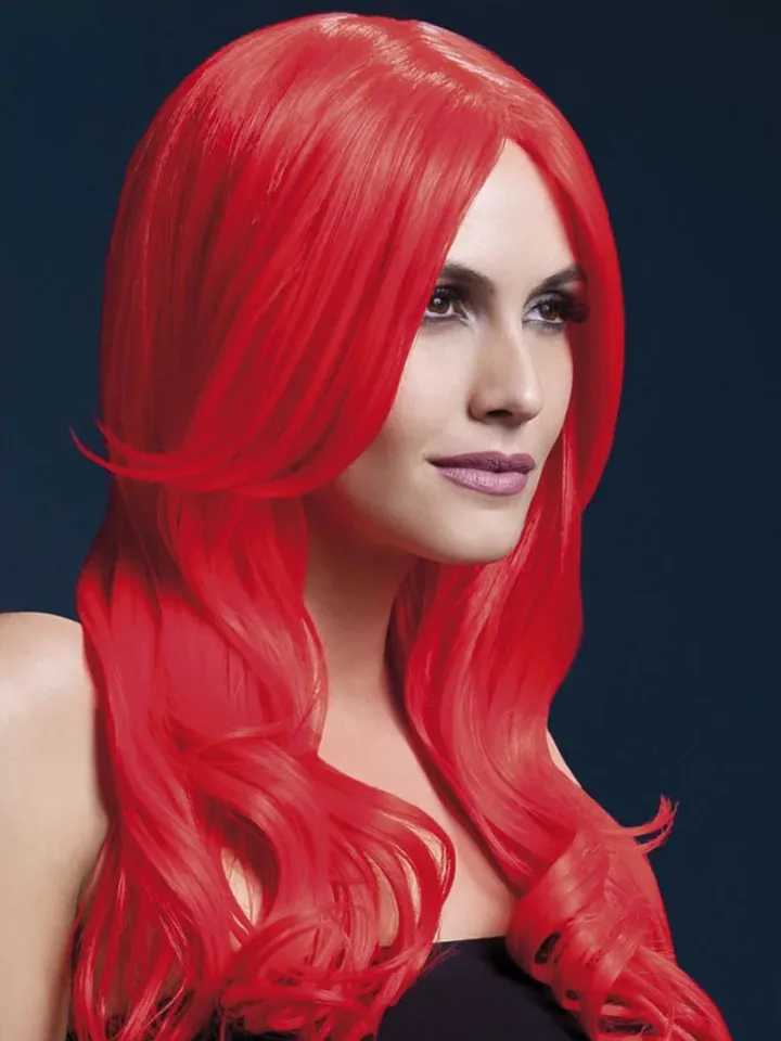 Fever Khloe Wig Neon Red - Parūka 1 [full]
