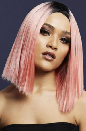 Fever Kylie Wig Two Toned Blend Coral Pink - Parūka 1