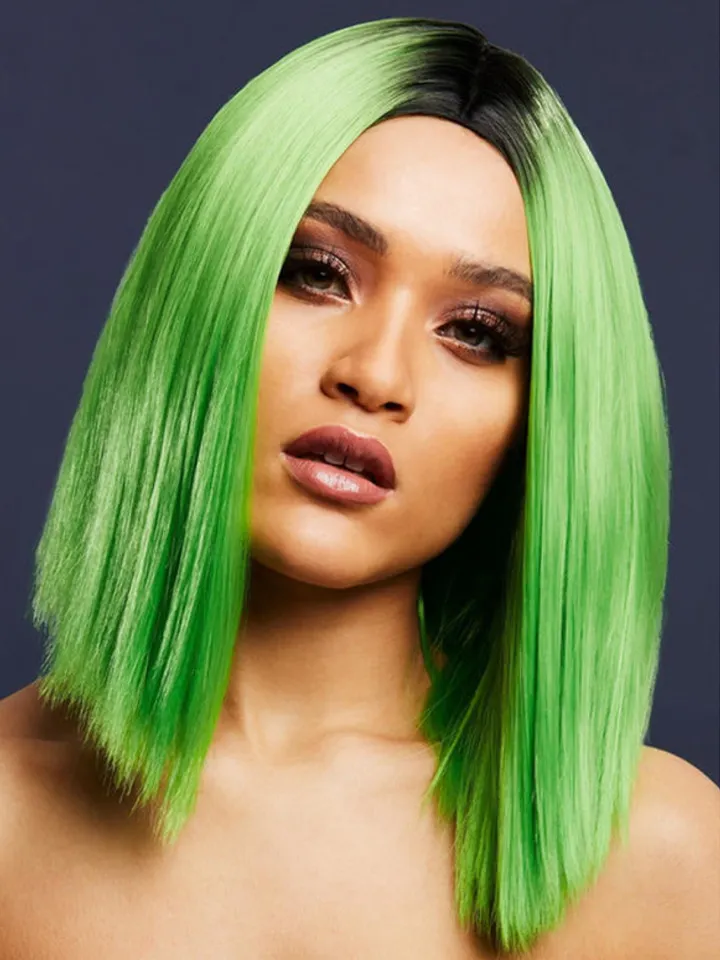 Fever Kylie Wig Two Toned Blend Lime Green - Parūka 1 [full]