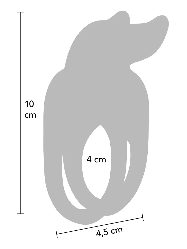 Fierce Rabbit Ring Vibrating + Remote - Trušu gaiļa gredzens 2 [full]