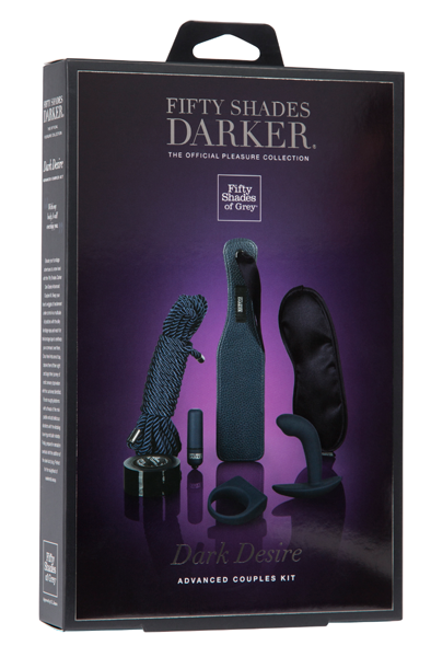 Fifty Shades of Grey Dark Desire Advanced Couples Kit - Pāru seksa rotaļlietu komplekts 4