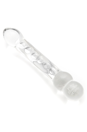 Fifty Shades of Grey Drive Me Crazy Glass Massage Wand - Stikla dildo 1