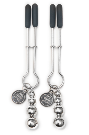 Fifty Shades of Grey The Pinch Adjustable Nipple Clamps - Sprauslas skavas 1