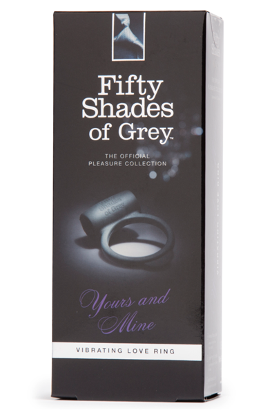 Fifty Shades of Grey Yours And Mine Vibrating Love Ring - Vibrējošs gaiļa gredzens 4