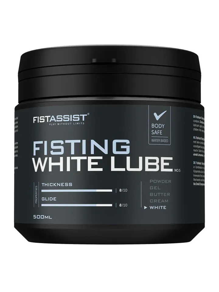 Fist Assist Fisting White Lube 500 ml - Dūres/tūpļa smērviela 1 [full]