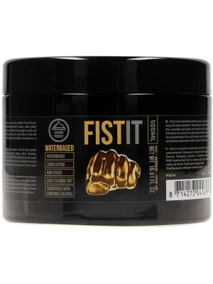 Fist It Waterbased Lubricant 500 ml - Dūres/tūpļa smērviela 1