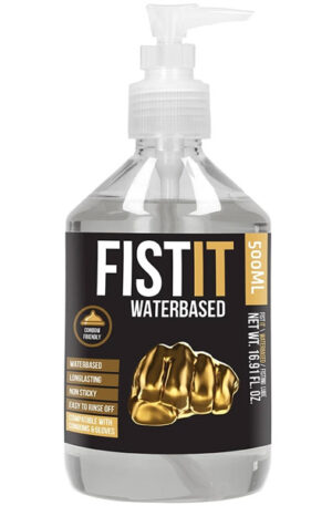 Fist It Waterbased Pump 500 ml - Dūres/tūpļa smērviela 1