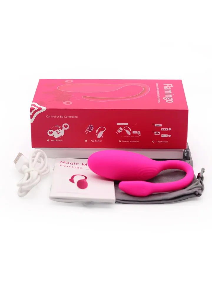 Flamingo Vibrating Egg With App - App kontrolēta vibrējoša ola 4 [full]