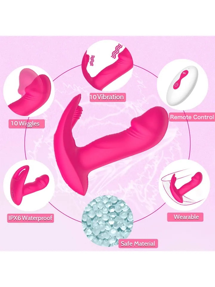 Flicking Wearable Vibrator - Vibrējošas biksītes 2 [full]