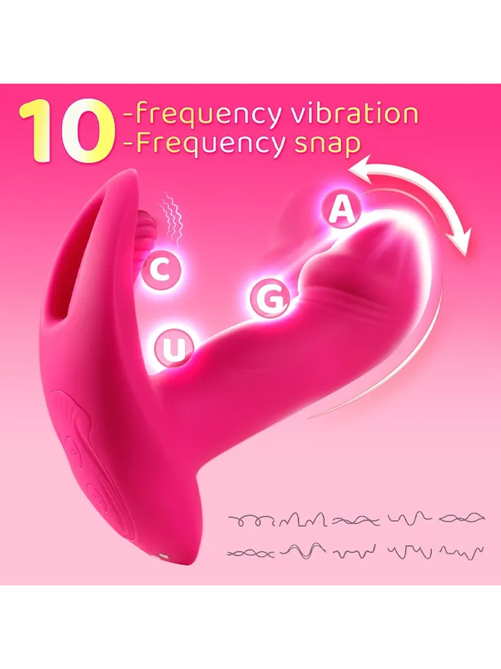 Flicking Wearable Vibrator - Vibrējošas biksītes 3 [full]