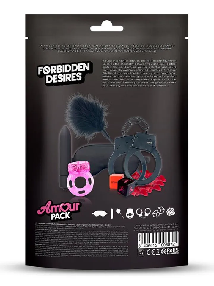 Forbidden Desires 7-pcs Gift Set - Mīlestības komplekts 2 [full]