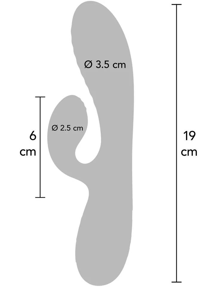 Forever Love G-Spot Rabbit Vibrator - Trušu vibrators 3